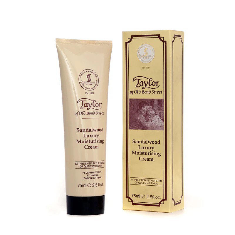 Body Care - Taylor Of Old Bond Street Luxury Moisturising Cream Sandalwood - 75Ml