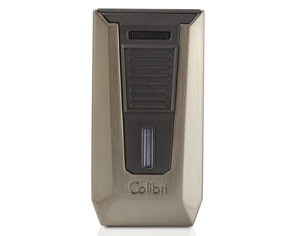 Lighter - Colibri Slide Gunmetal/Black