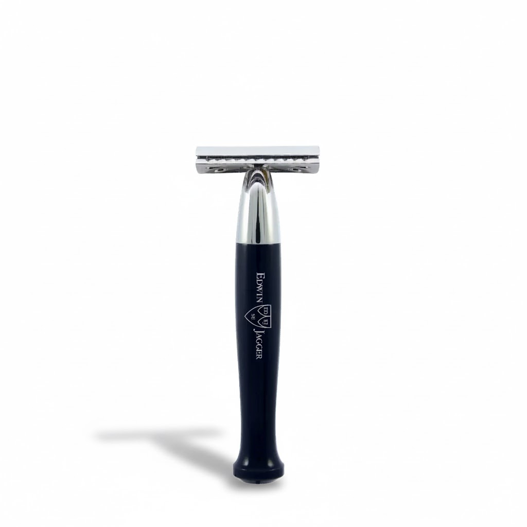 Shaving Accessories - Edwin Jagger 36 Range Safety Razer Ebony/Chrome