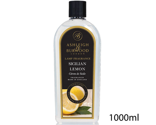 Lamp Fragrance - Ashleigh & Burwood Sicilian Lemon - 1000Ml