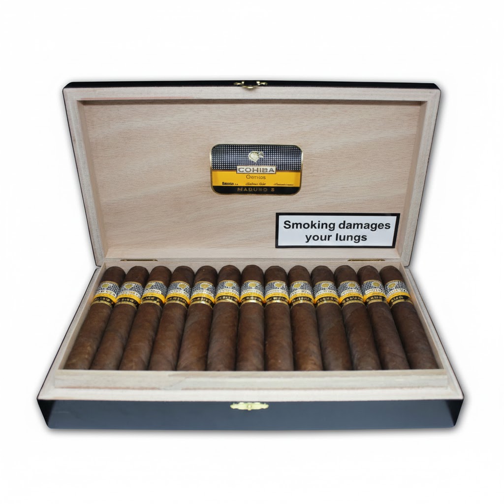 Cohiba Maduro 5 Genios Aged 2017 - Box Of 25 Cigars