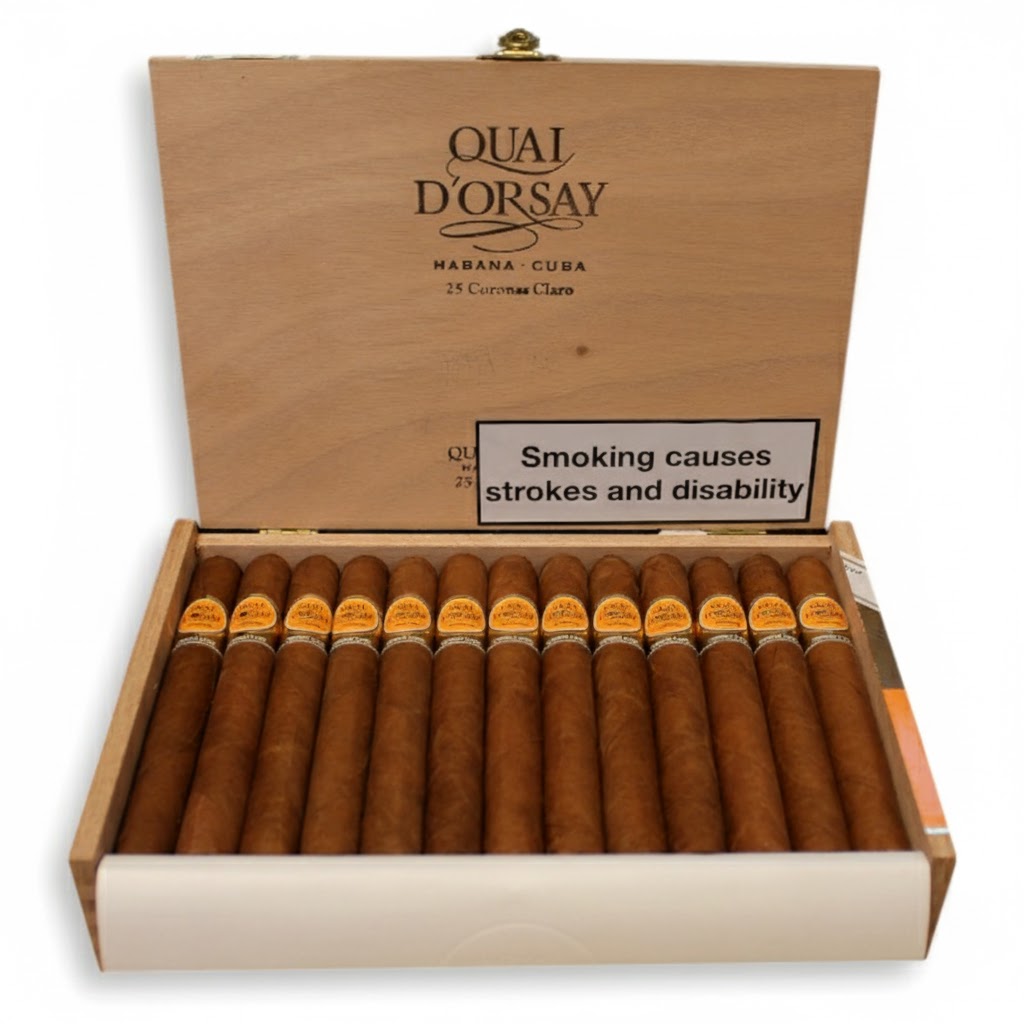 Quai d'Orsay Coronas Claro - Box of 25 Cigars
