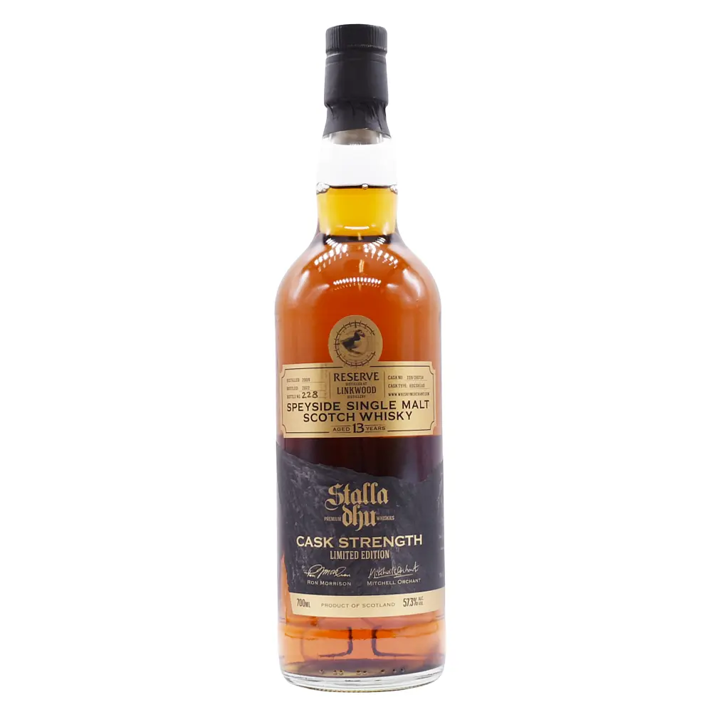 Whisky - Stalla Dhu Linkwood 13 Years Reserve Cask Strength - Bottle Of 70Cl