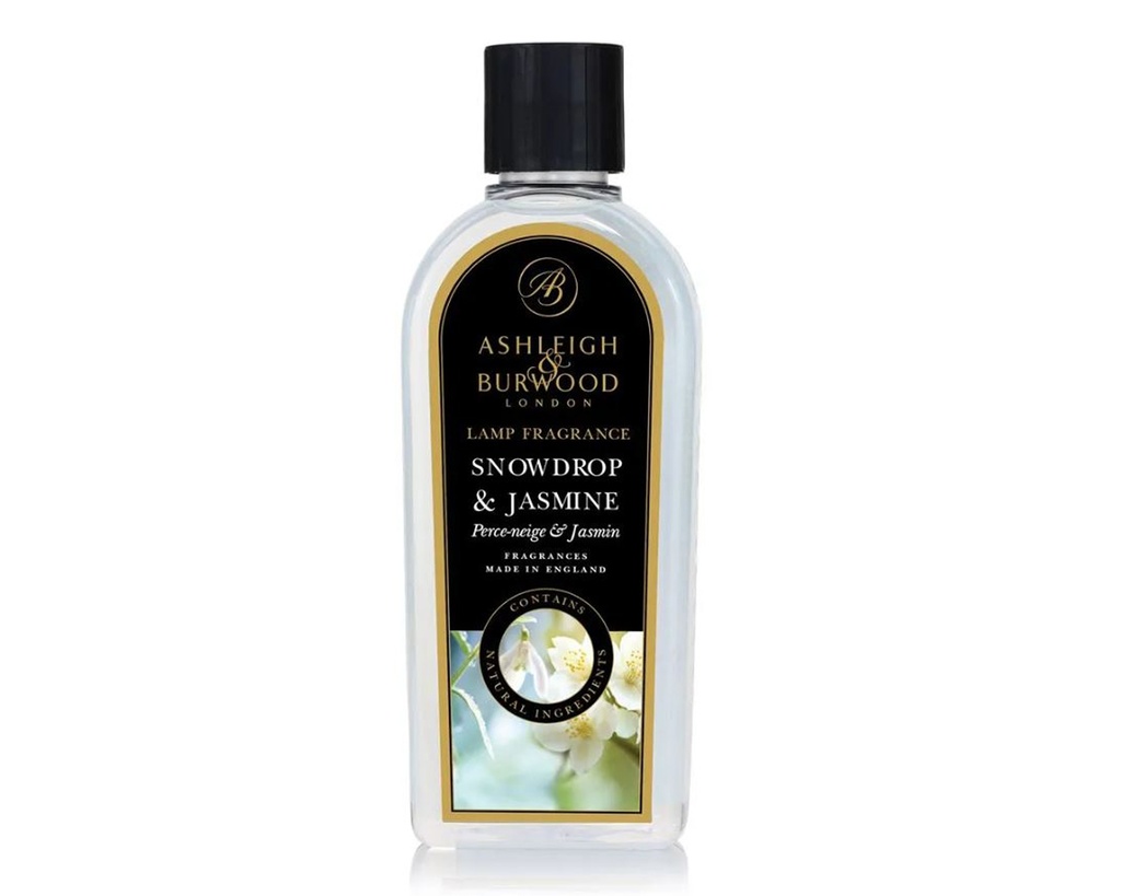 Lamp Fragrance - Ashleigh & Burwood Snowdrop & Jasmine - 500Ml
