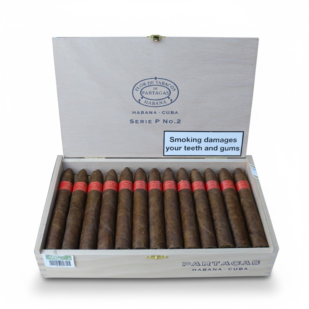 Partagas Serie P No. 2 Aged 2018 - Box Of 25 Cigars