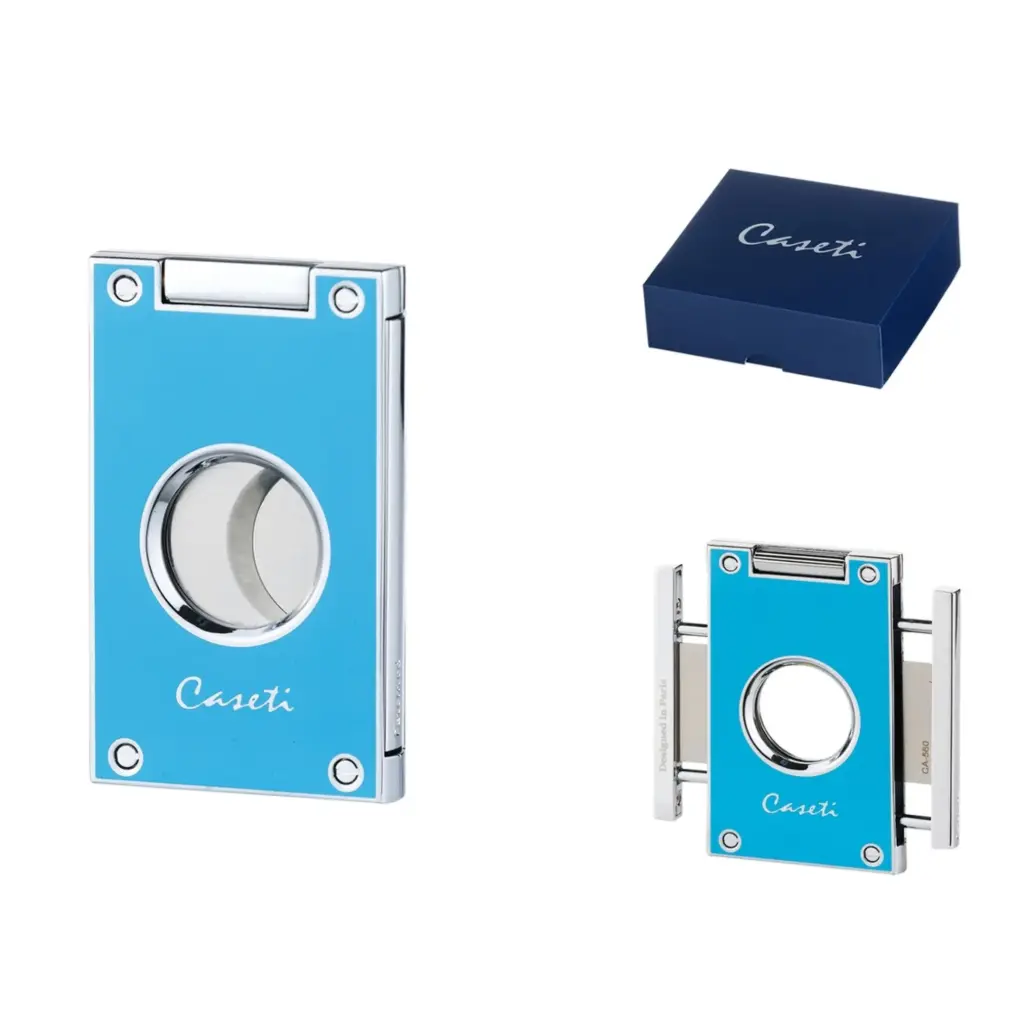 Cigar Cutter - Caseti Paris Light Blue