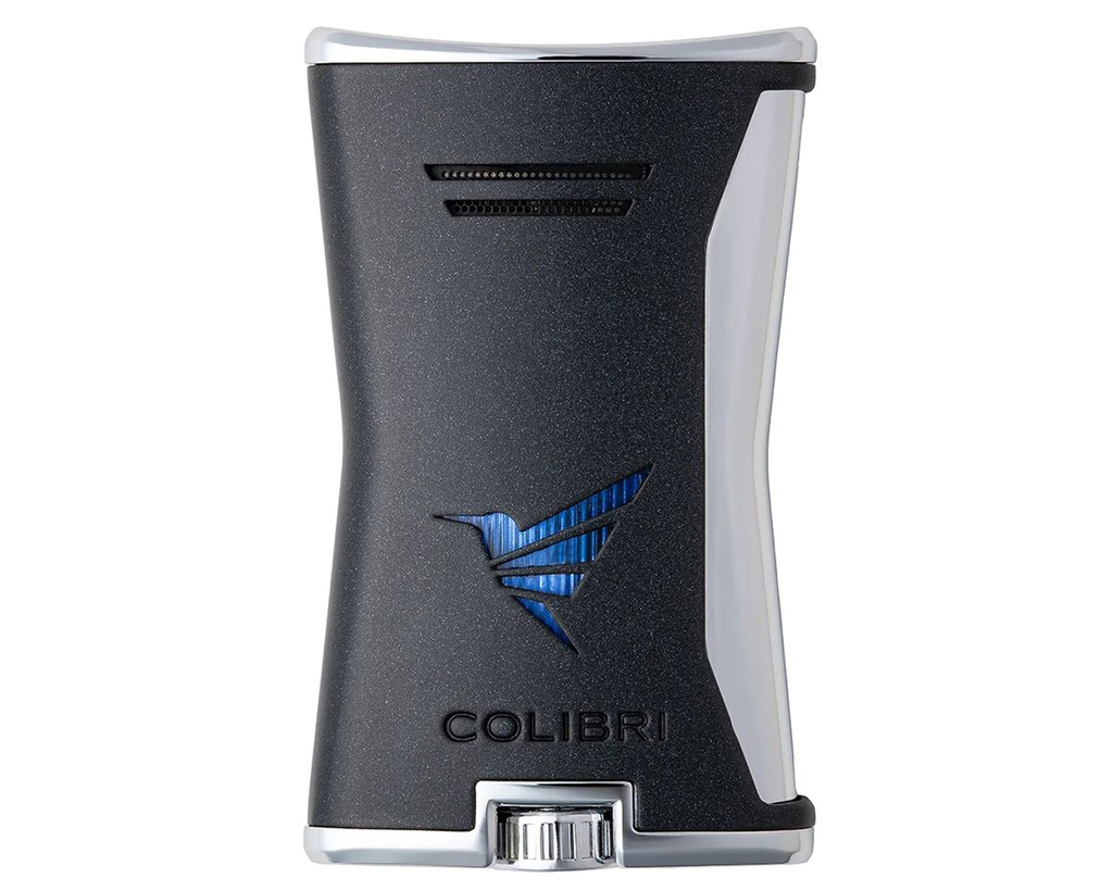Lighter - Colibri Slim Black/Chrome