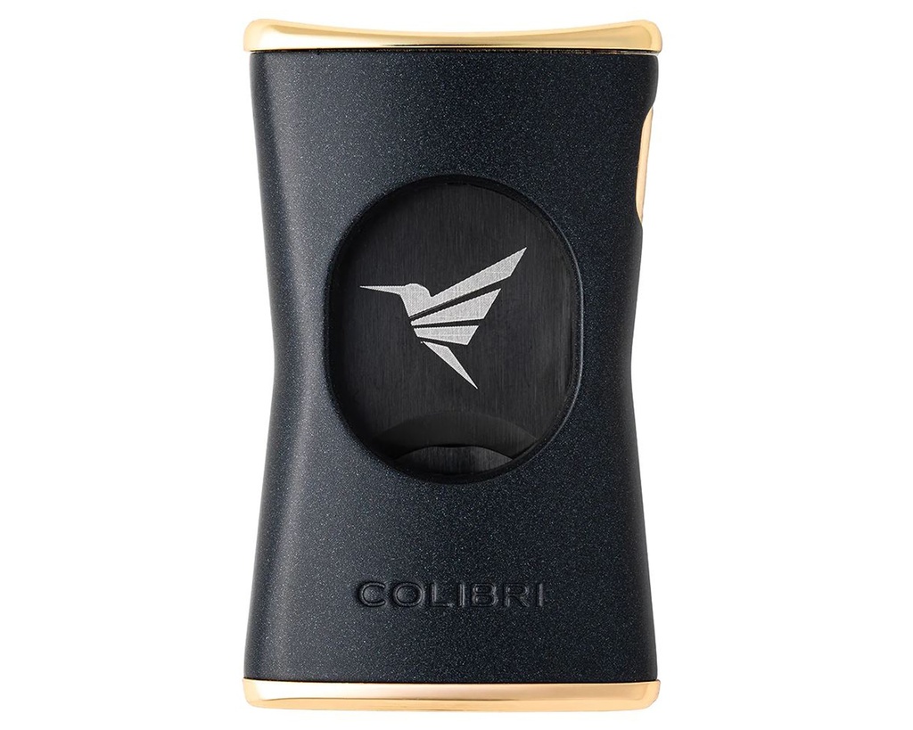 Cigar Cutter - Colibri Slim Black/Gold