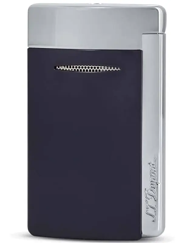 Lighter - S.T. Dupont Minijet Blue Marine/Chrome