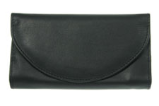 Pipe Tobacco Pouch - Lubinski Rollup Black