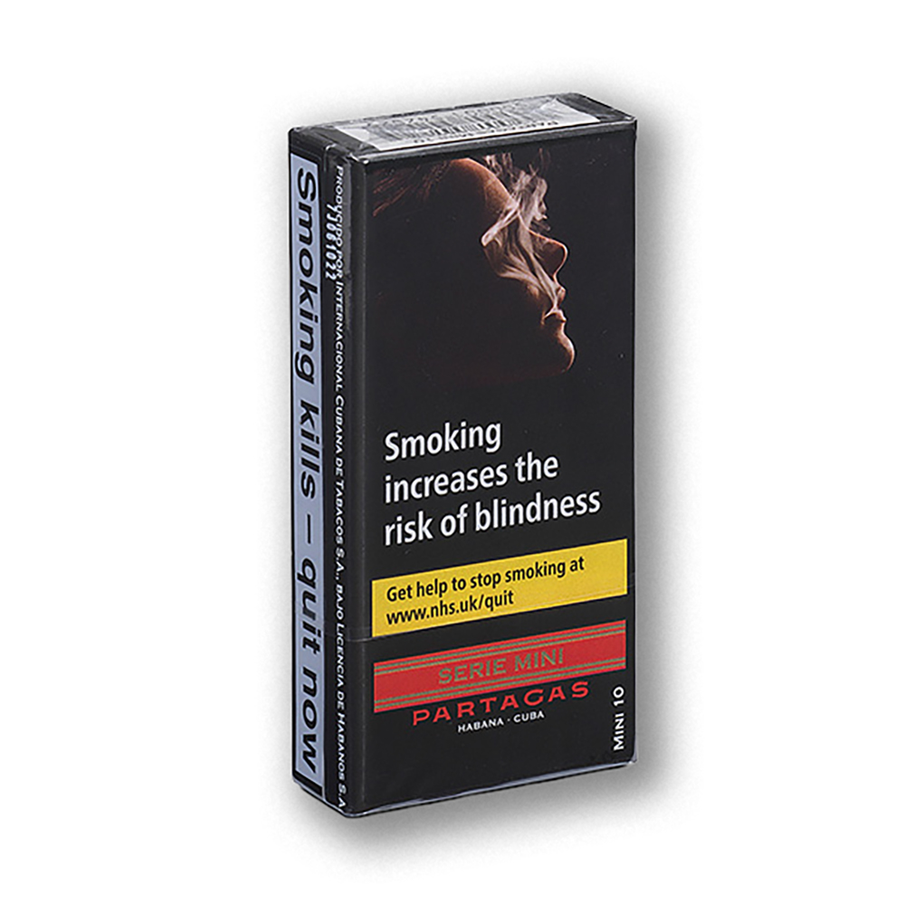 Partagas Serie Mini - Pack Of 10 Cigarillos