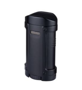Lighter - Eurojet 4 Jet Flames Black