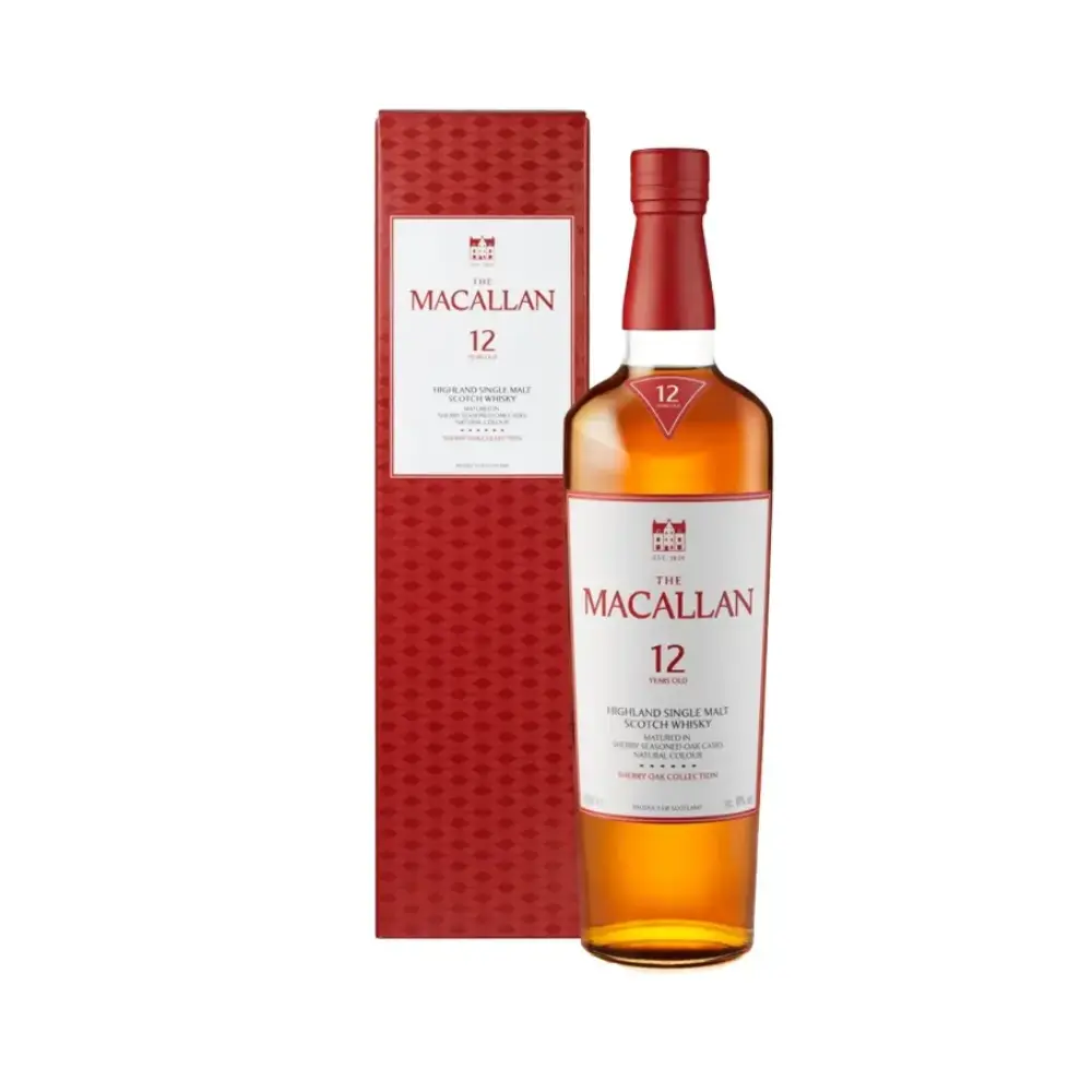 Whisky - Macallan 12 Year Old Sherry Oak - 40% 70cl