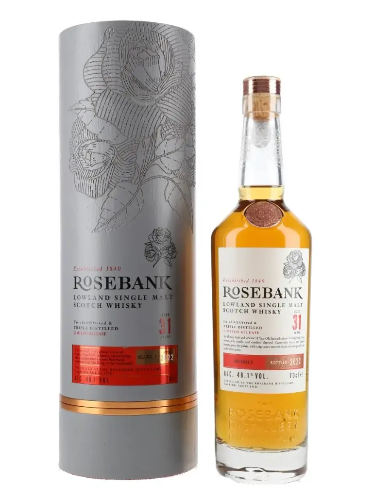 Whisky - Rosebank 31 Year Old Release 2 Bottled 2022 - 48.1% 70cl