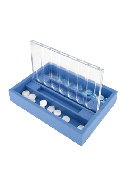 Game - Hector Saxe Connect Four Buffalo Blue Limoges