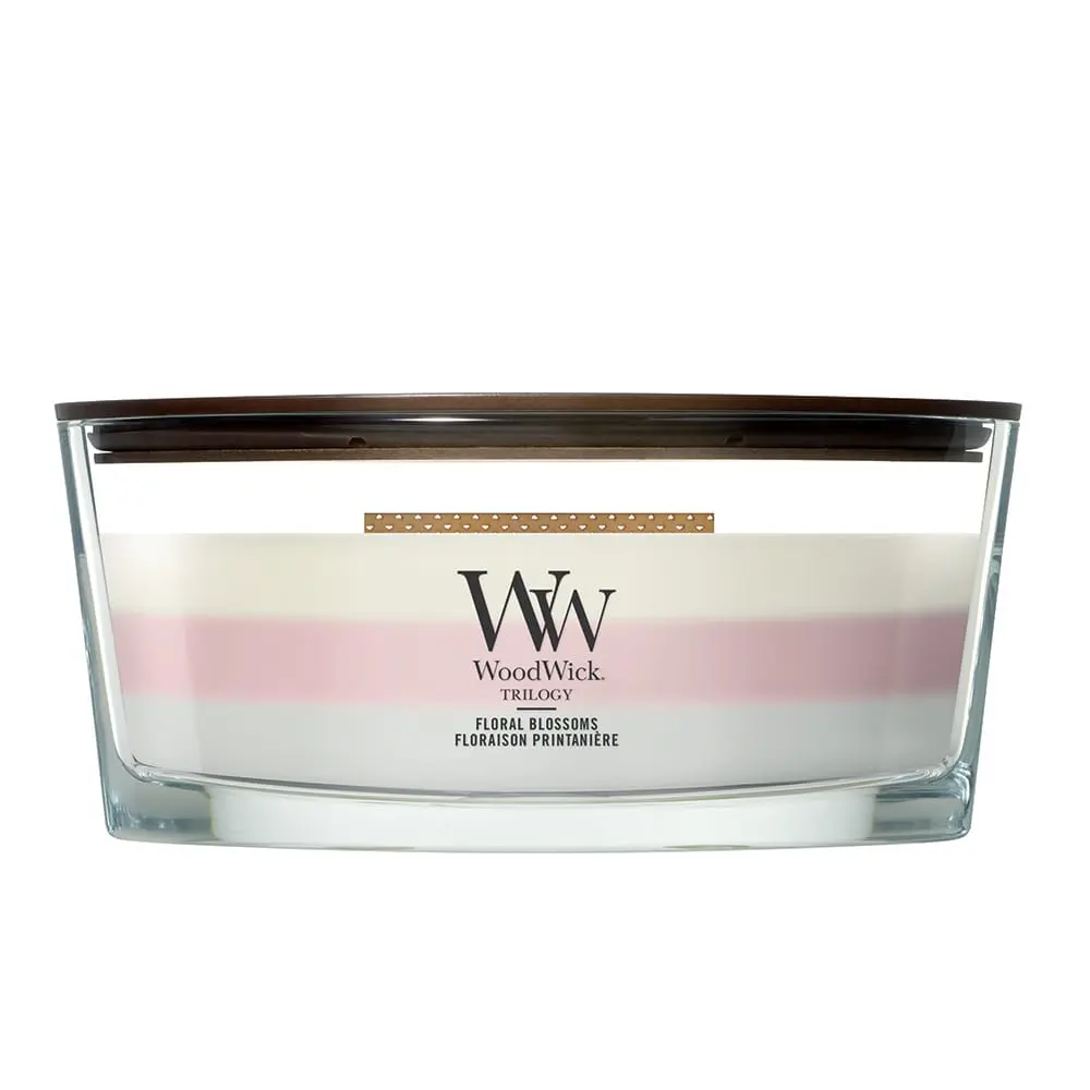 Candle - Woodwick Trilogy Floral Blossoms  - Ellipse 
