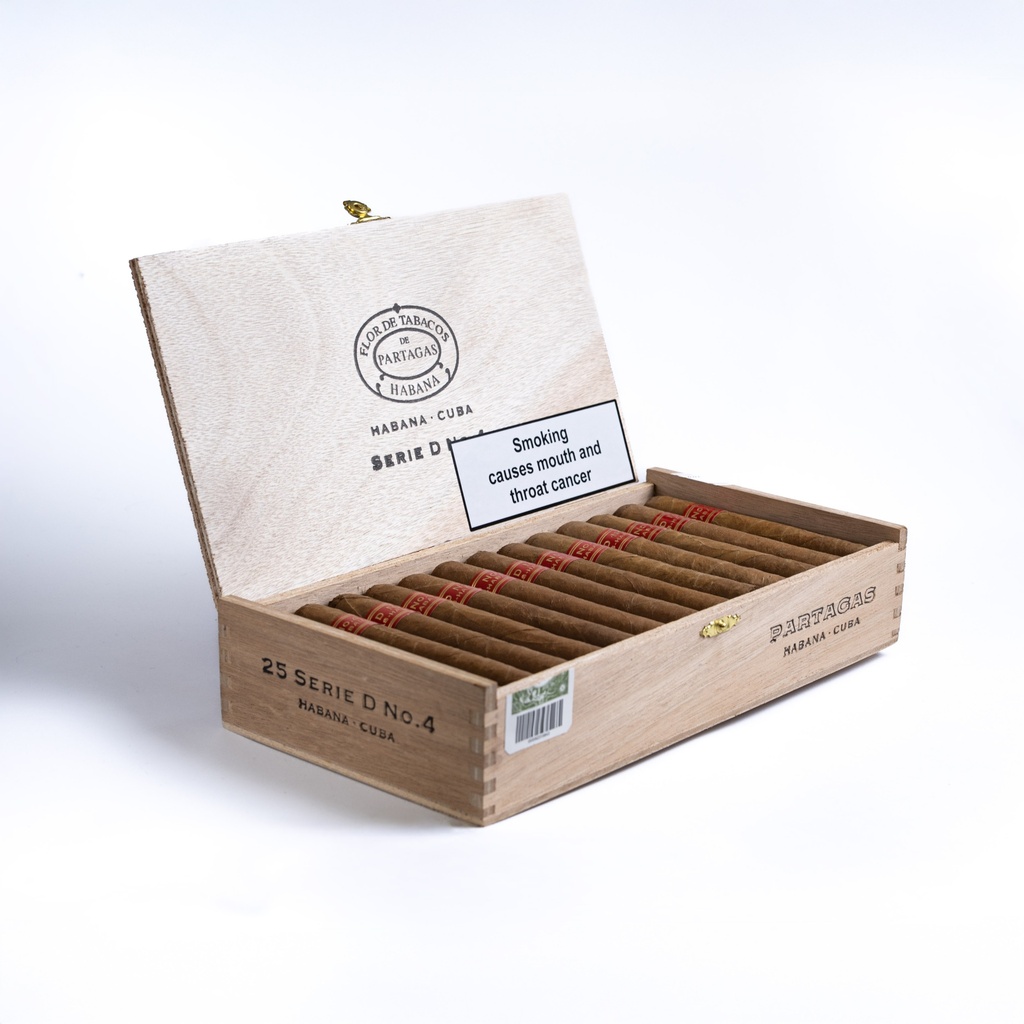 Partagas Serie D No. 4 - Box of 25 Cigars