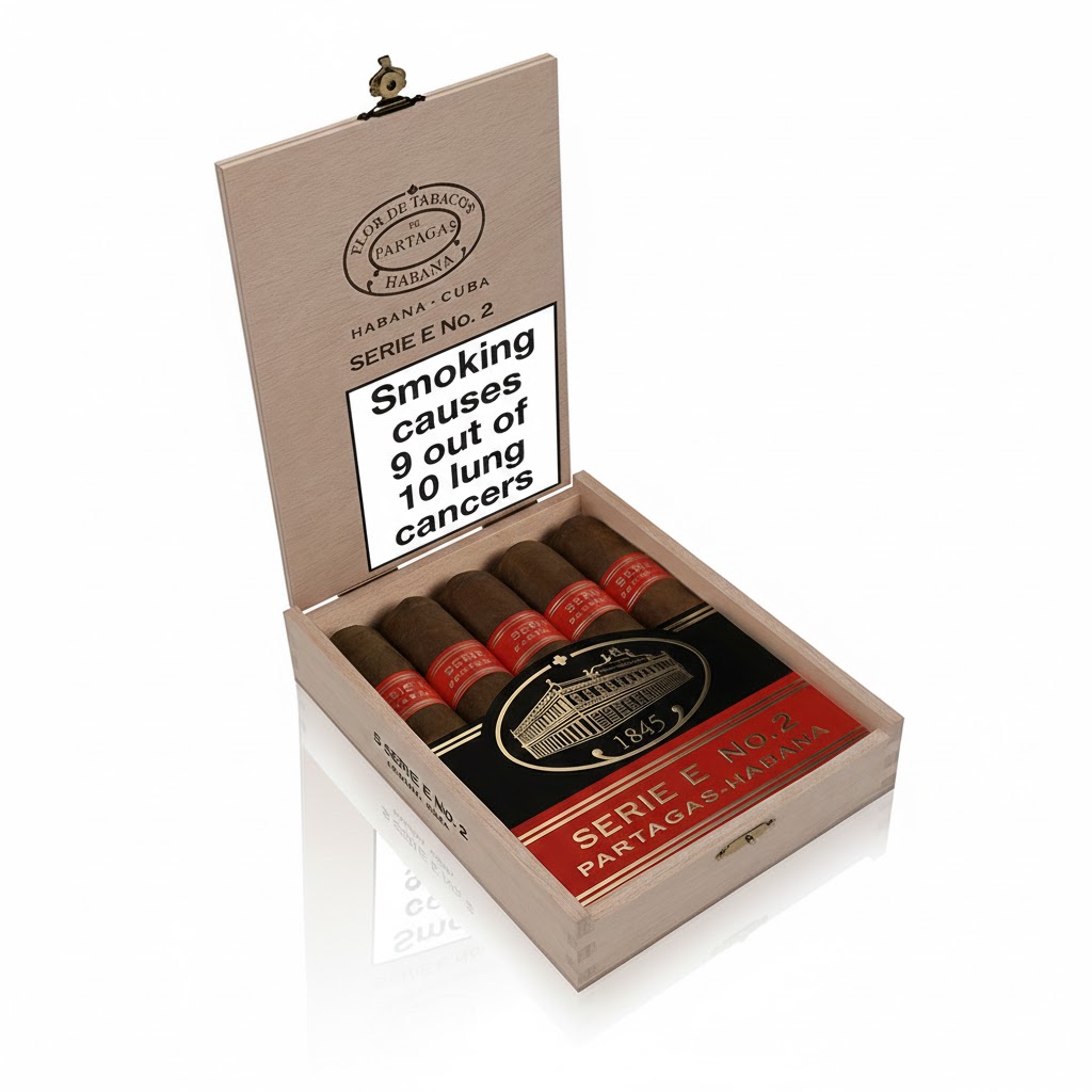 Partagas Serie E No. 2 - Box of 5 Cigars