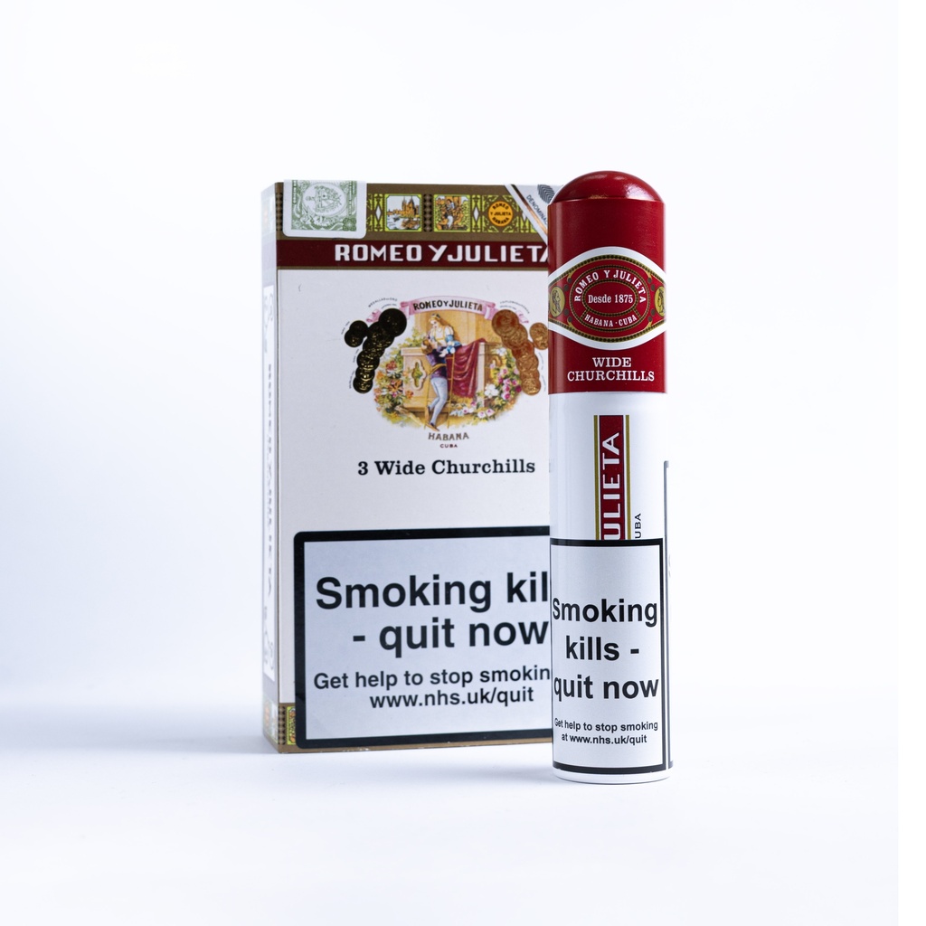 Romeo Y Julieta Wide Churchills A.T. - Pack Of 3 Cigars