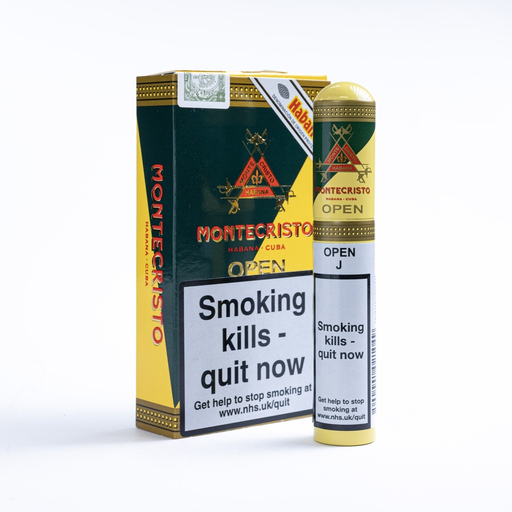 Montecristo Open Junior A.T - Pack Of 3 Cigars