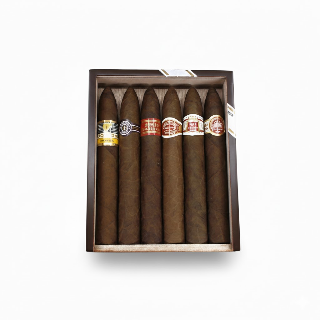 Combinaciones Selección Pyramides Assortment - Box Of 6 Cigars