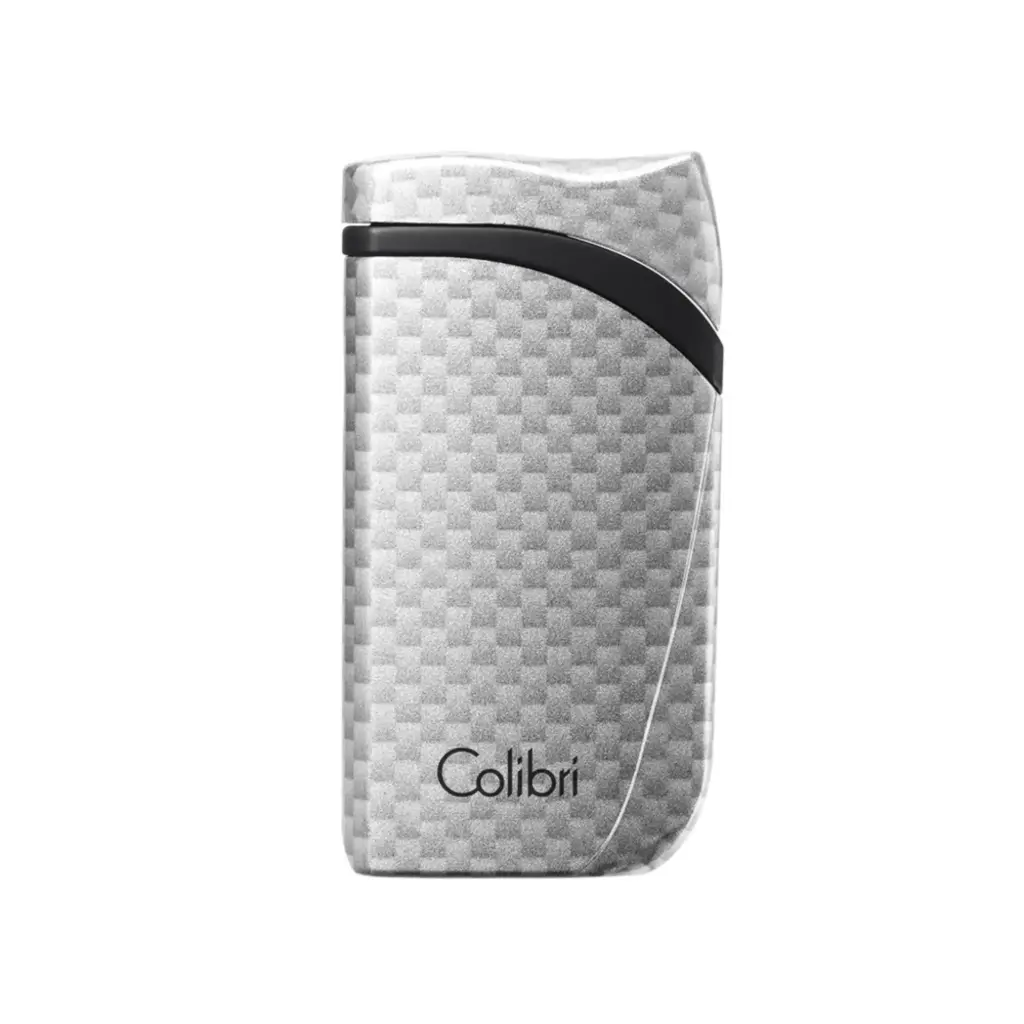 Lighter - Colibri Falcon Carbon Silver