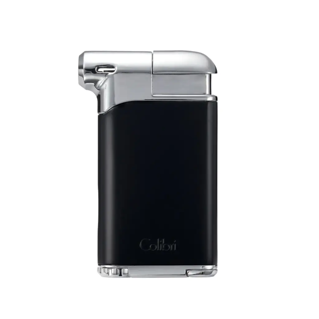 Pipe Lighter - Colibri Pacific Soft Flame Black/Chrome