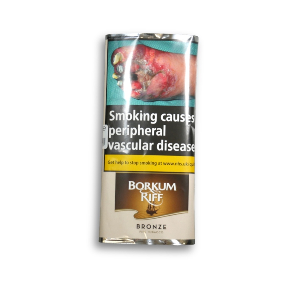 Pipe Tobacco - Borkum Riff Bourbon Bronze - Pouch Of 50G