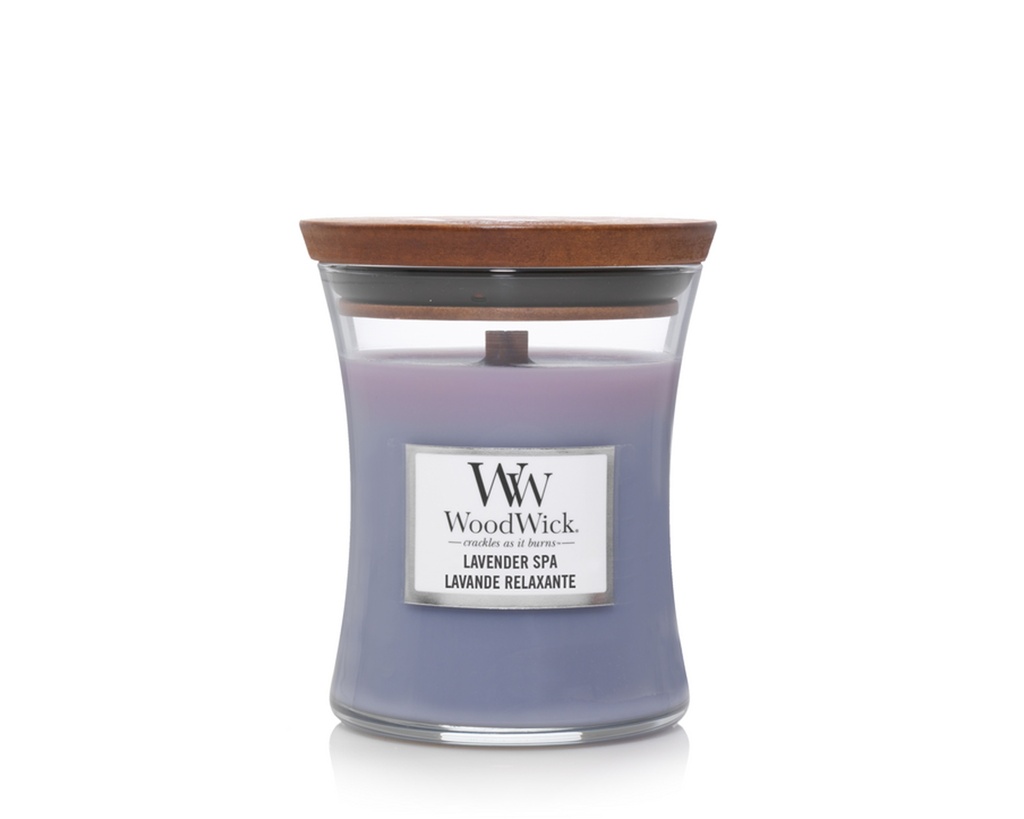 Candle - Woodwick Lavender Spa - Medium