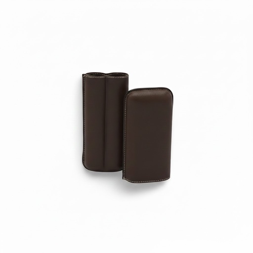 [12574] Cigar Case - Recife Chesterfield Culture Hot Chocolate - 2 Cigars