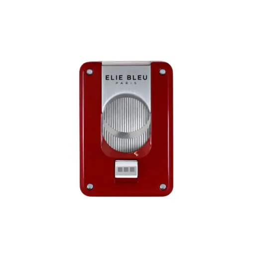 [16495] Cigar Cutter - Elie Bleu Red