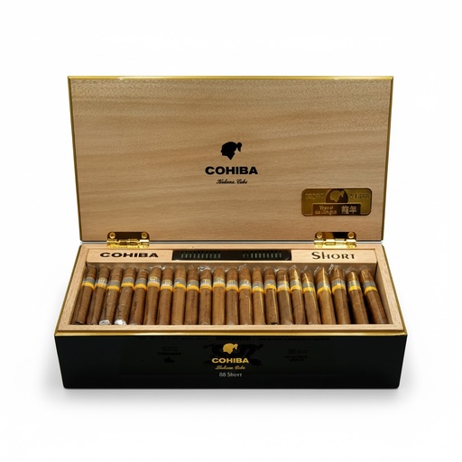 [18003] Cohiba Short Humidor - Year Of The Dragon - Humidor Of 88 Cigarillos