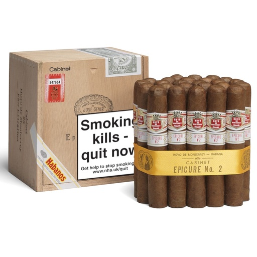 [21947] Hoyo De Monterrey Epicure No. 2 Aged 2019 - Box Of 25 Cigars