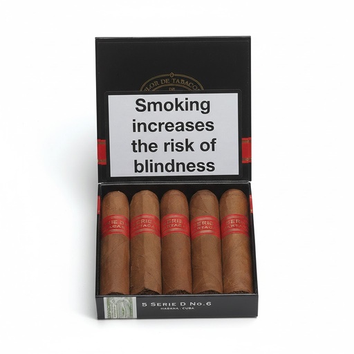 [8197] Partagas Serie D No. 6 - Pack Of 5 Cigars