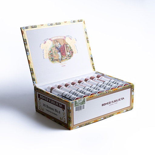 [8246] Romeo y Julieta No. 2 A.T. - Box Of 25 Cigars